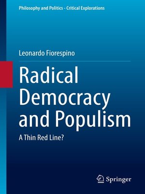 cover image of Radical Democracy and Populism